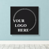 Gepersonaliseerd cadeau idee Creëer uw eigen ontwe Canvas Afdruk (Insitu (Houten vloer))