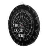 Gepersonaliseerd cadeau idee Creëer uw eigen ontwe Dartbord (Voorkant Rechts)