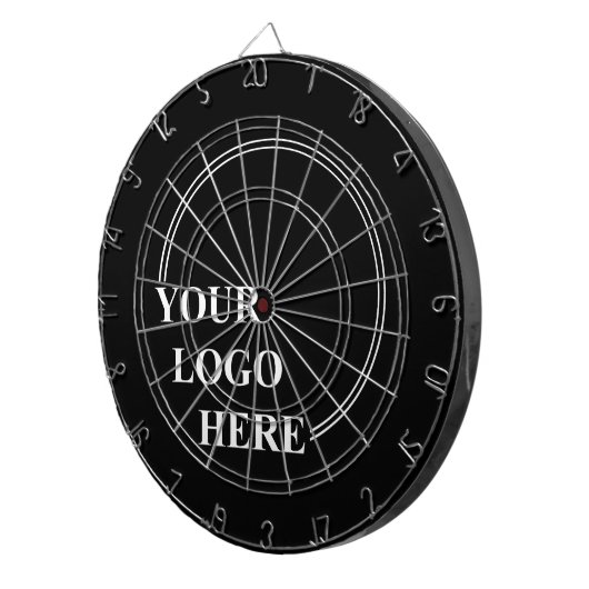 Gepersonaliseerd cadeau idee Creëer uw eigen ontwe Dartbord (Voorkant Rechts)