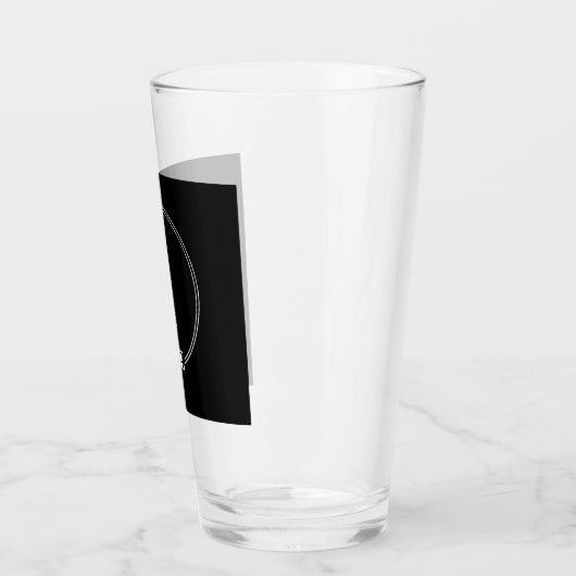 Gepersonaliseerd cadeau idee Creëer uw eigen ontwe Glas (Links)
