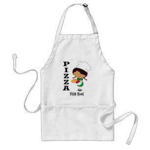 Gepersonaliseerd cadeau van Pizza Kitchen Apron Standaard Schort
