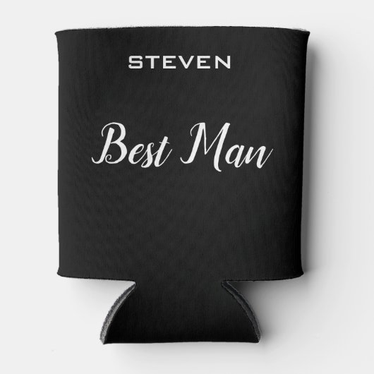 Gepersonaliseerd cadeau voor beste man Wedding par Blikjeskoeler (Voorkant)