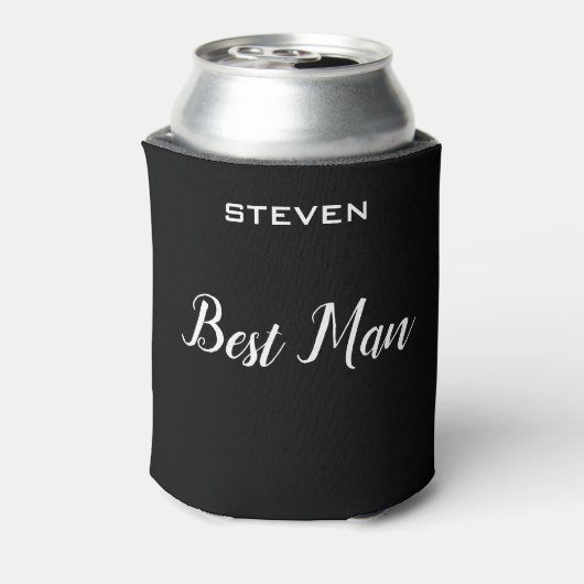 Gepersonaliseerd cadeau voor beste man Wedding par Blikjeskoeler (Blikje Achterkant)