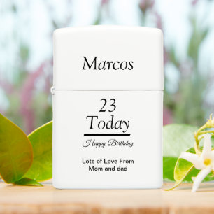 Gepersonaliseerd cadeau voor de aansteker