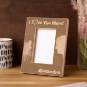 Gepersonaliseerd cadeau voor mama gegraveerde lijstjes (Links)