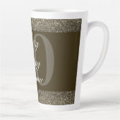 gepersonaliseerd cadeau voor speciale verjaardagsm latte mok (Rechts)