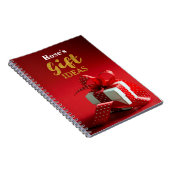 Gepersonaliseerd cadeauboek notitieboek (Rechterzijde)