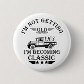 Gepersonaliseerd cadeauidee voor verjaardagen ronde button 5,7 cm (Voorkant)