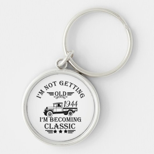 Gepersonaliseerd  cadeauidee voor verjaardagen sleutelhanger (Voorkant)