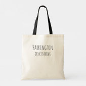 Gepersonaliseerd | CANVAS TAS | Droge reiniging (Achterkant)