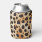 Gepersonaliseerd Cheetah Animal Pattern Blikjeskoeler (Blikje Voorkant)