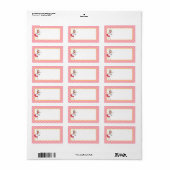 Gepersonaliseerd Chef Custom Label in Medium (Full Sheet)