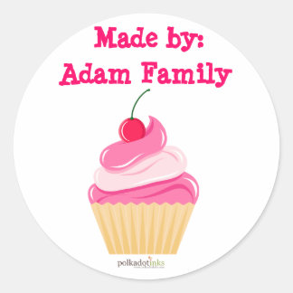 Gepersonaliseerd * Cherry Cupcake Stickers Boek