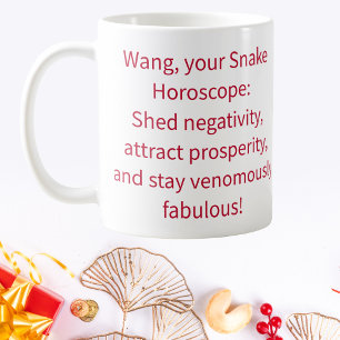 Gepersonaliseerd Chinees Nieuwjaar Fortuin Koffiemok