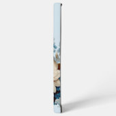 Gepersonaliseerd chique  bloemboeket samsung galaxy hoesje (Linkerkant)