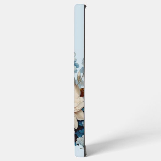 Gepersonaliseerd chique  bloemboeket samsung galaxy hoesje (Linkerkant)