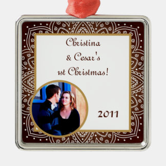 Gepersonaliseerd Custom Ornament Deep Moroccan Bro