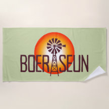 Gepersonaliseerd / Custum BOERSEUN Windpomp Afrika
