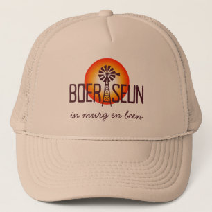 Gepersonaliseerd / Custum BOERSEUN Windpomp Afrika Trucker Pet