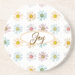 Gepersonaliseerd Daisy Onderzetter