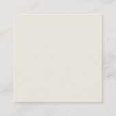 Gepersonaliseerd Dank u cookie harten ontwerp Informatiekaartje (Achterkant)