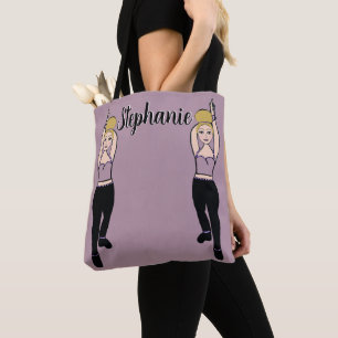 Gepersonaliseerd danser Tas (Lila)