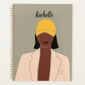 Gepersonaliseerd de Afrikaanse koningin Melanin Planner (Voorkant)