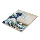 Gepersonaliseerd de Grote Golf van Giften Kanagawa Tegeltje (Zijkant)