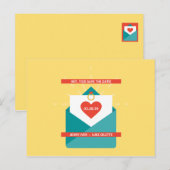 Gepersonaliseerd - De illustratie van de klap bewa Briefkaart (Voorkant / Achterkant)