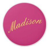 Gepersonaliseerd de Kinder kamer van keramische kn Knop (Voorkant)