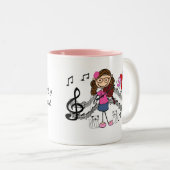 Gepersonaliseerd de Mok van de Speler van het Figu (Voorkant rechts)