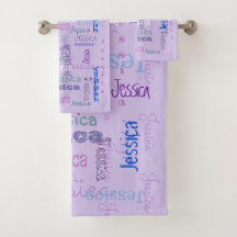 Gepersonaliseerd de Reeks-perfect van de Towel van