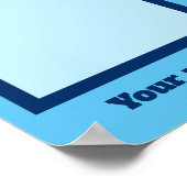 Gepersonaliseerd de vertoning van de 3-foto studen poster (Hoek)