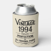 Gepersonaliseerd Dertig vintages 30ste verjaardags Blikjeskoeler (Blikje Voorkant)