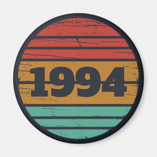 Gepersonaliseerd Dertig vintages 30ste verjaardags Magneet (Voorkant)