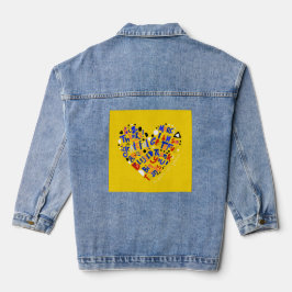 Gepersonaliseerd Design in T-shirts van Z Store Denim Jacket