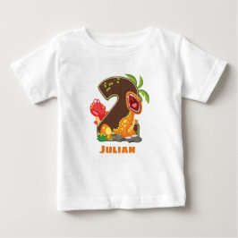 Gepersonaliseerd dino 2e verjaardag
