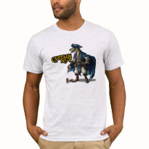 Gepersonaliseerd Dinosaur Pirate Character T-Shirt