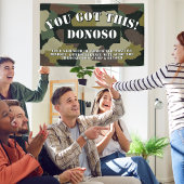 Gepersonaliseerd, dit heb je! Boot Camp Afscheidsc Spandoek