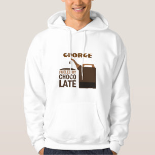 Gepersonaliseerd door Chocolate Job Quote Hoodie