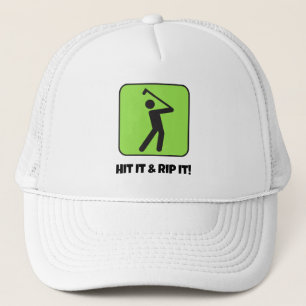 Gepersonaliseerd door golfer trucker pet