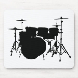 Gepersonaliseerd drumset muismat