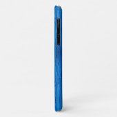 Gepersonaliseerd druppelend blauw verfeffect Case-Mate iPhone case (Achterkant/links)