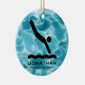 Gepersonaliseerd duikend Ornament (Rechts)