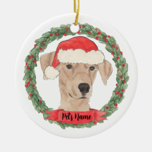 Gepersonaliseerd Duits Pinscher Keramisch Ornament