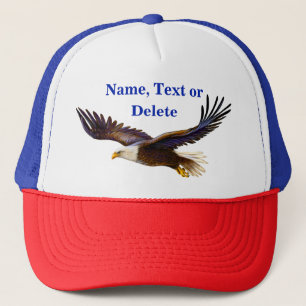 Gepersonaliseerd Eagle Pet, Pet. Jouw tekst Trucker Pet