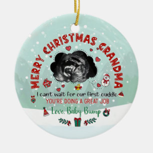 Gepersonaliseerd echografie Ornament oma kan niet