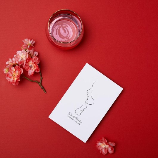 Gepersonaliseerd, één regel, liefde, boho, Arabisc Briefkaart