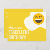 Gepersonaliseerd - Een vaste verjaardag grappig Briefkaart (Voorkant / Achterkant)