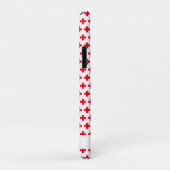 Gepersonaliseerd eenvoudig patroon Rode Kruis Medi Case-Mate iPhone Case (Achterkant/rechts)